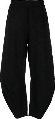 Yoki tapered-leg merino trousers