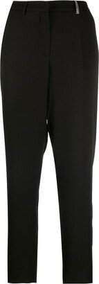 High-Waist Tapered Trousers-AC