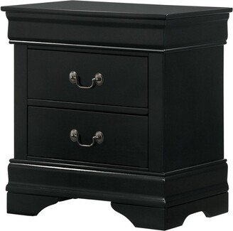 Sliver 2 Drawer Nightstand - HOMES: Inside + Out