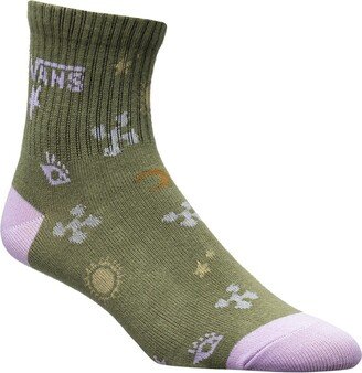 Graphic Half Crew Sock - Women's