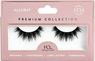 House of Lashes - Allura False Eyelashes - Black - 1pr