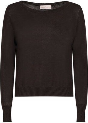 TABARONI CASHMERE Boat neck sweater