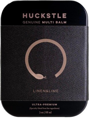 Huckstle Linen & Lime Multi-Balm- Premium Skin and Hair Conditioner, 3 oz