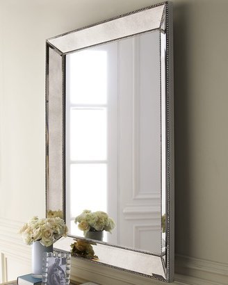 Beaded Wall Mirror, 36.5W