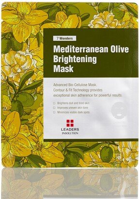 LEADERS COSMETICS 7 Wonders Mediteranean Olive Brightening Mask - Pack of 5