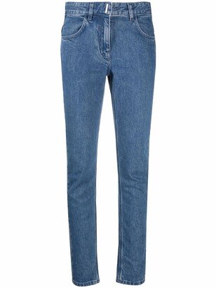 Mid-Rise Skinny Jeans-BL