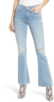 The Weekend Fray Hem Bootcut Jeans-AA