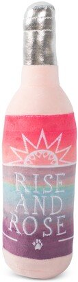 Rise and Rose Bottle Plush Dog Toy