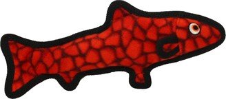 Tuffy Ocean Creature Trout Red, Dog Toy