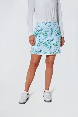 Tnuck Sport Light Blue English Ivy 16 Inch Karrie Golf Skirt