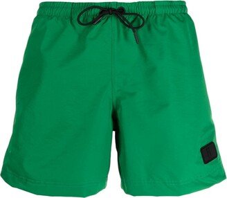 PT Torino Logo-Patch Swim Shorts