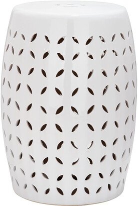 Lattice Petal Garden Stool-AA