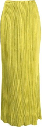 Ziara plissé maxi skirt