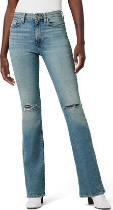 Barbara Ripped High Waist Bootcut Jeans