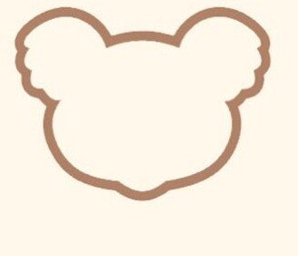 Koala Head Cookie Cutter