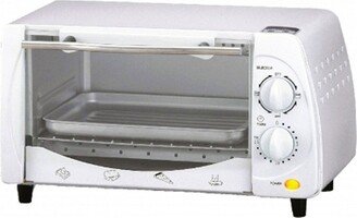 9-Liter 4 Slice Toaster Oven Broiler in White