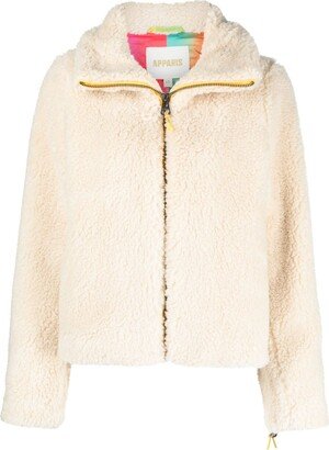 Tamika faux-shearling jacket