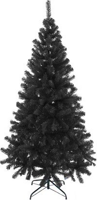 The 5' Black PVC Christmas Tree | 560 Tips