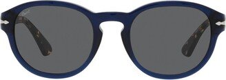 Round-Frame Sunglasses-AB