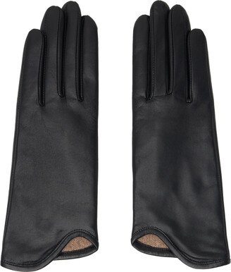 Black Asymmetric Gloves