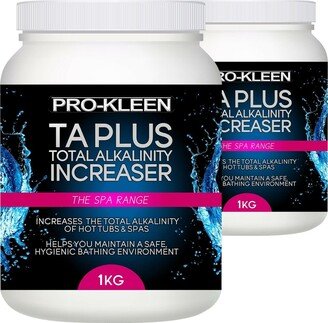 ProKleen Total Alkalinity Increaser - Swimming Pools, Hot Tubs & Spas 2 x 1KG