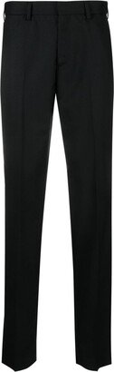 Belted Straight-Leg Trousers-AJ