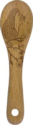 Laser Etched Beechwood Mini Spoon, Woodland Collection, Hedgehog