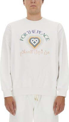 For The Peace Gradient Effect Sweatshirt