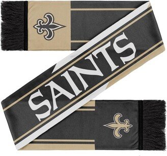 Women's Foco New Orleans Saints Color Wave Wordmark Scarf