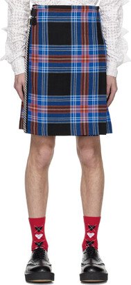 Multicolored Chain Kilt Skirt