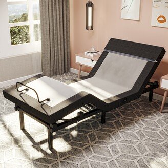 Moasis Adjustable Massaging Bed Frame Base