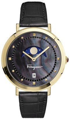 Women's Logomania Moon Phase Watch