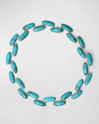 Turquoise and Diamond Necklace