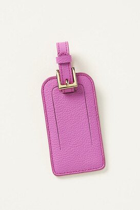 Wanderer Contrast Leather Luggage Tag-AA