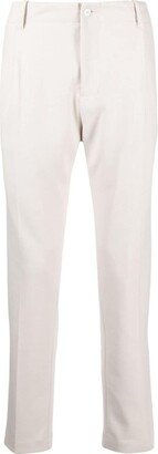 Mid-Rise Straight-Leg Trousers-DS