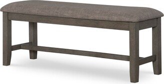 Home Furniture Outfitters Allston Park Gray Farmhouse Bench