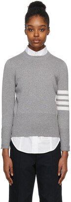 Grey Milano Classic Crewneck Pullover