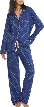 Kate Polka Dot Knit Pajamas