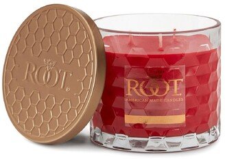 Candy Cane Fragrance Honeycomb Glass Jar Candle
