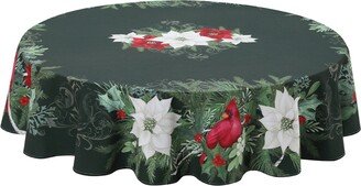 Christmas Elegance 70 Round Tablecloth