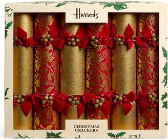 Traditional Christmas Crackers (Set Of 6)-AA