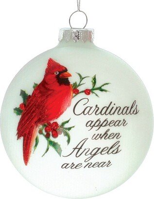 Collections Etc. Collections Etc Cardinals Appear When Angels Are Near Christmas Ornament