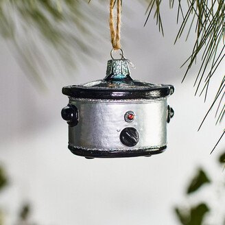 Slow Cooker Glass Ornament