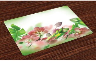 Tropical Place Mats, Set of 4