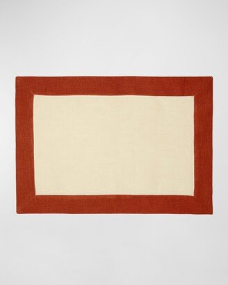 Roma Color-Block Placemats, Set of 4