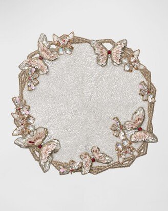 Baccarat x Kim Seybert Diamant Butterflies Placemats, Set of 2