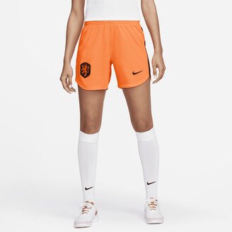 Women's Netherlands 2022 Stadium Home/Away Soccer Shorts in Orange