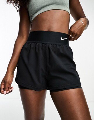 Nike Training Nike Tennis Dri-Fit Advantage short in black