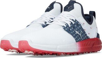 Golf Ignite Articulate Volition Golf Shoes White Silver/Ski Patrol) Men's Golf Shoes