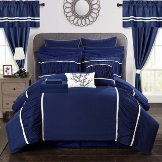 24-Piece Auburn King Bed In a Bag Comforter Set